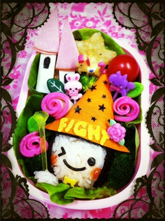 「眠れる森の美女」魔女弁当♡キャラ弁-レシピのメイン写真