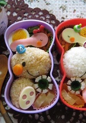 簡単じゃ☆ヘビさんおにぎり☆キャラ弁-レシピのメイン写真