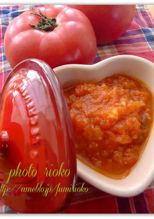 *フレッシュトマトで基本のトマトソース*-レシピのメイン写真