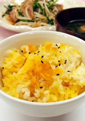 かぼちゃご飯-レシピのメイン写真