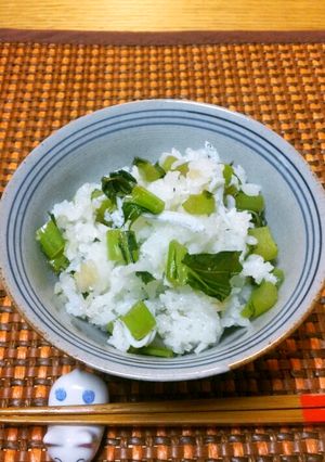 大根の葉とシラスの混ぜご飯-レシピのメイン写真