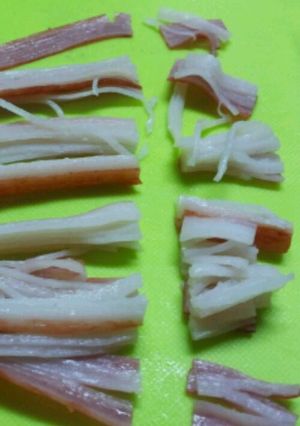 かに棒は割いてから切る！！-レシピのメイン写真