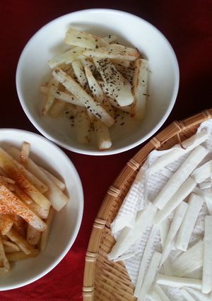 美味しい&簡単♪秋冬こそ干した山芋♪-レシピのメイン写真