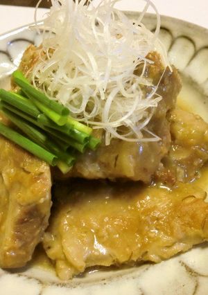 トロ～リ♪柔らか豚ナンコツの味噌煮-レシピのメイン写真