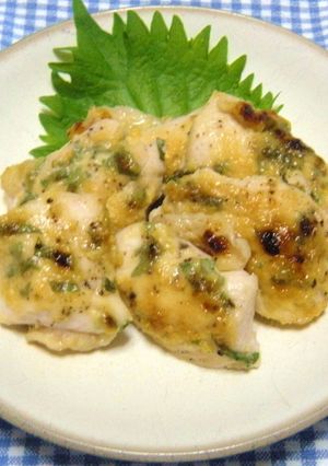 鶏肉の大葉味噌マヨ焼き-レシピのメイン写真