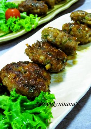 蓮根入りつくね♪甘辛ダレで☆-レシピのメイン写真