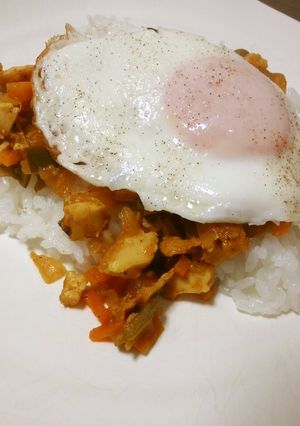 ありあわせのドライカレー-レシピのメイン写真