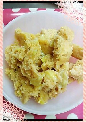 1歳☆バナナ入りレンジ蒸しパン-レシピのメイン写真