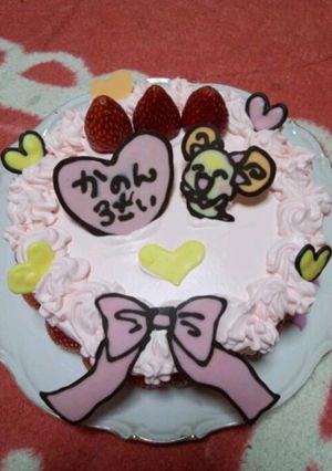 ｹｰｷスポンジ(プリキュアｹｰｷ)-レシピのメイン写真