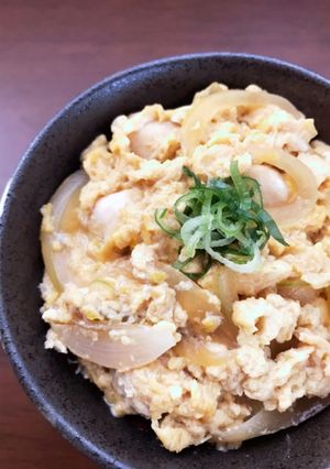 簡単時短☆つゆだく親子丼（3〜4人分）-レシピのメイン写真