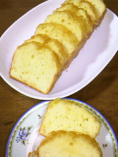 ゆず茶(ゆずジャム)のパウンドケーキ-レシピのメイン写真