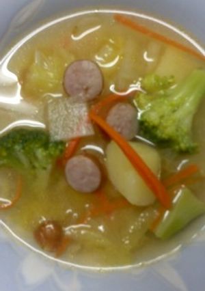 野菜いっぱい❤コンソメスープ♪-レシピのメイン写真
