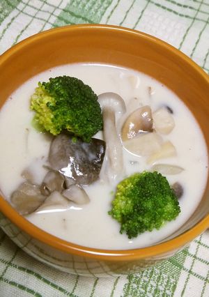たっぷりきのことチキンのチャウダー-レシピのメイン写真