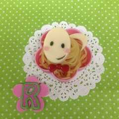 รูปของ くるくるパスタでヘビちゃん＊キャラ弁＊