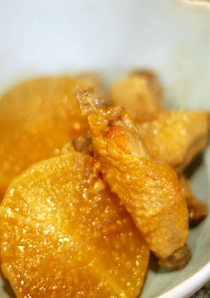 手羽中と大根の煮物-レシピのメイン写真