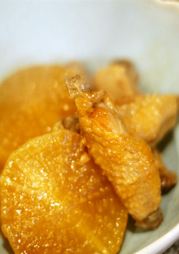 手羽中と大根の煮物-レシピのメイン写真