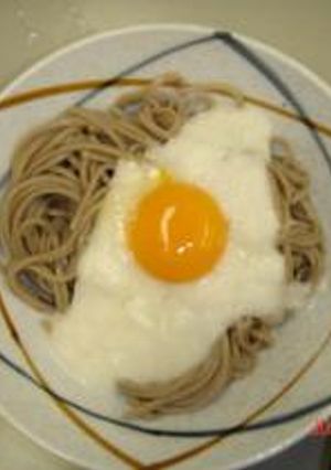 月見そば（１００円）-レシピのメイン写真