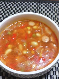 残り野菜のミネストローネ☆-レシピのメイン写真