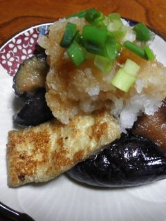 揚げナスのおろし和え-レシピのメイン写真