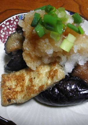 揚げナスのおろし和え-レシピのメイン写真