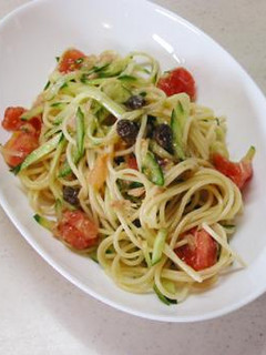トマトとツナの前菜パスタ-レシピのメイン写真
