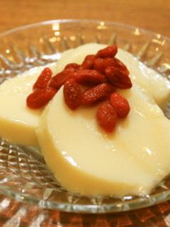 豆乳杏仁豆腐ブランデーシロップ-レシピのメイン写真