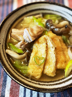 鶏柚子胡椒うどん-レシピのメイン写真