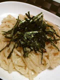 たらこのおうどん-レシピのメイン写真