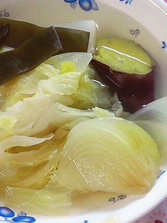 さつま芋入り ゴロゴロ野菜のポトフ-レシピのメイン写真