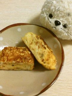 ジューシー!挽き肉入り卵焼き-レシピのメイン写真
