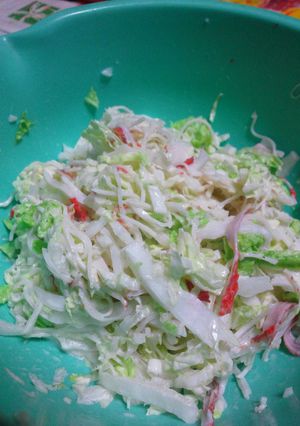 調味料２つ！ワンボウルの白菜サラダ！-レシピのメイン写真