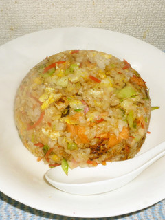 パパの鮭チャーハン②-レシピのメイン写真