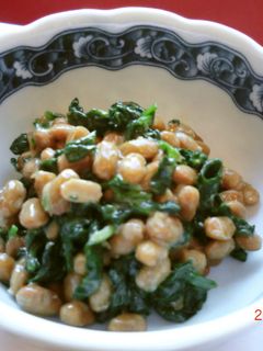 ほうれん草の納豆和え-レシピのメイン写真