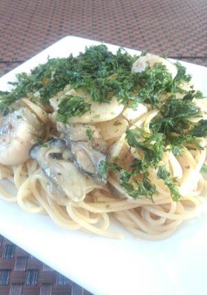 海の味牡蠣スパゲティ-レシピのメイン写真
