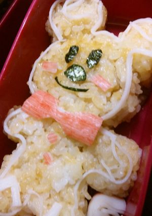 ❤クッキーミッキーキャラ弁❤-レシピのメイン写真