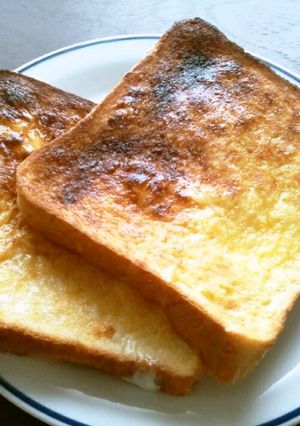 『フレンチトースト』お家でパン屋の味♪-レシピのメイン写真