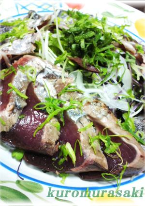 野菜たっぷり♪かつおのたたき-レシピのメイン写真
