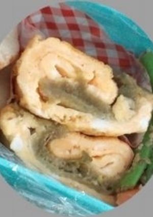 とろろ昆布巻たまご　-レシピのメイン写真