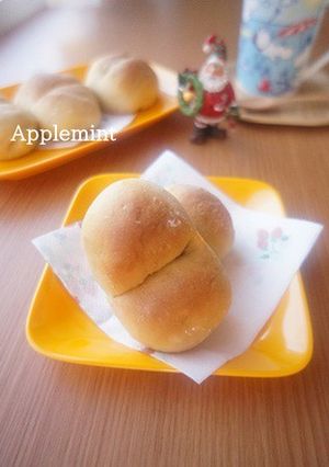 ほうじ茶の香るかわいいお尻パン-レシピのメイン写真