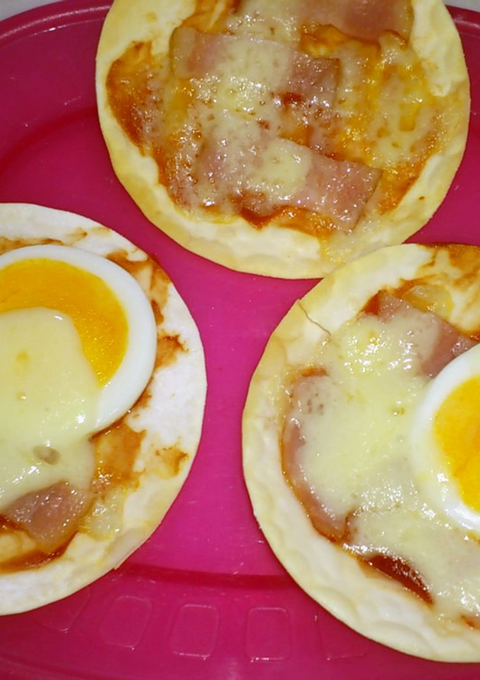 餃子の皮のピザ-レシピのメイン写真