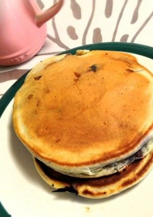 ＊ブルーベリーヨーグルトのホットケーキ＊-レシピのメイン写真
