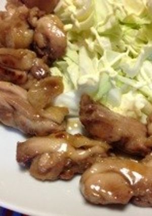 鶏もも肉の生姜風味簡単テリヤキ-レシピのメイン写真