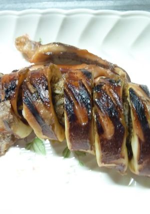 イカ沖漬けのホイル焼き-レシピのメイン写真