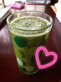 毎朝のグリーンスムージー-レシピのメイン写真