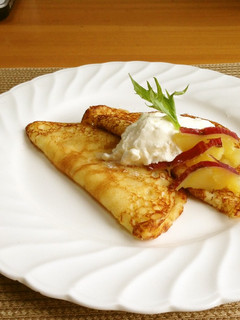 さつま芋味のシンプルクレープ-レシピのメイン写真
