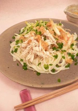 ☆冷やして☆夏のごま味噌だれうどん-レシピのメイン写真