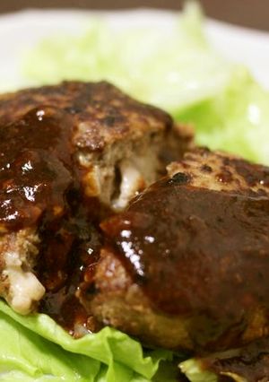 簡単♫ハンバーグ-レシピのメイン写真