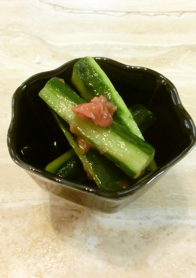 きゅうりと梅干の和え物-レシピのメイン写真