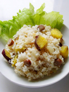 炊飯器で簡単♪ さつまいもピラフ-レシピのメイン写真