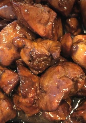 鶏レバーの炒め煮-レシピのメイン写真